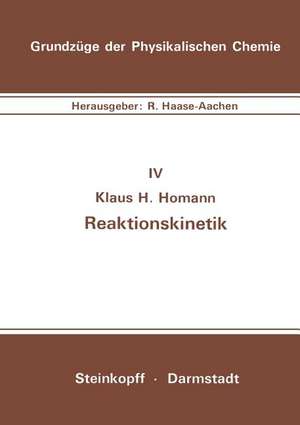 Reaktionskinetik de K.H. Homann