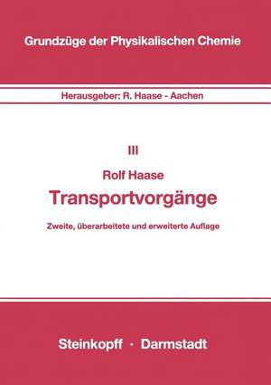 Transportvorgänge de R. Haase