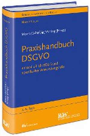 Praxishandbuch DSGVO de Flemming Moos