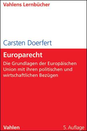 Europarecht de Carsten Doerfert