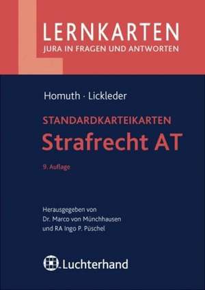 Strafrecht AT de Andreas Lickleder