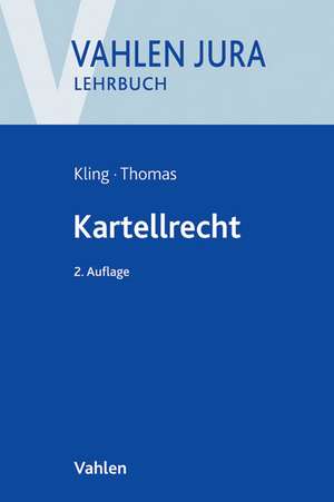 Kartellrecht de Michael Kling