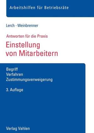 Einstellung von Mitarbeitern de Sascha Lerch