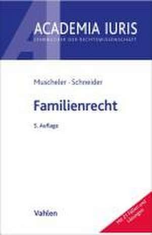 Familienrecht de Karlheinz Muscheler