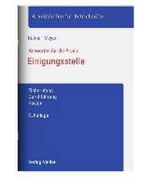 Einigungsstelle de Wolfgang Kühne