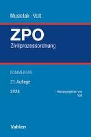 Zivilprozessordnung de Hans-Joachim Musielak