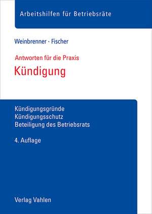 Kündigung de Lars Weinbrenner