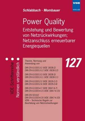 Power Quality de Jürgen Schlabbach