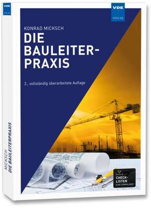 Die Bauleiterpraxis de Konrad Micksch