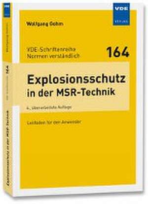 Explosionsschutz in der MSR-Technik de Wolfgang Gohm