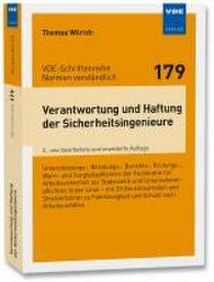 Verantwortung und Haftung der Sicherheitsingenieure de Thomas Wilrich