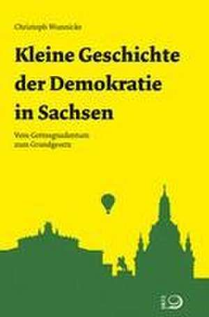 Kleine Geschichte der Demokratie in Sachsen de Christoph Wunnicke