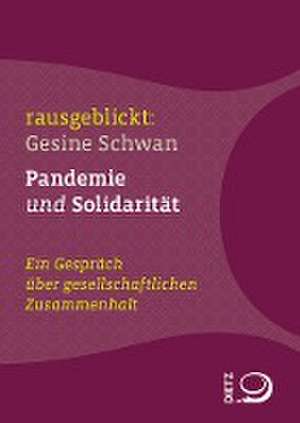 Pandemie und Solidariät de Gesine Schwan