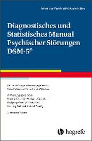 Diagnostisches und Statistisches Manual Psychischer Störungen DSM-5® de American Psychiatric Association