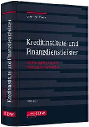 WPH Ed.: Kreditinstitute, Finanzdienstleister und Investmentvermögen