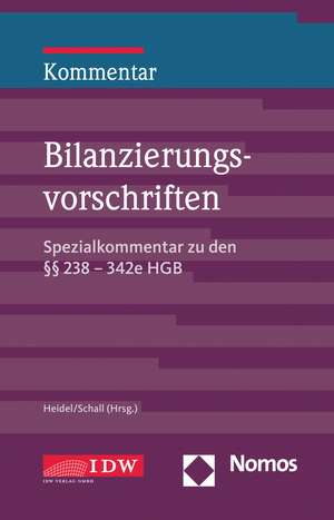 Bilanzierungsvorschriften