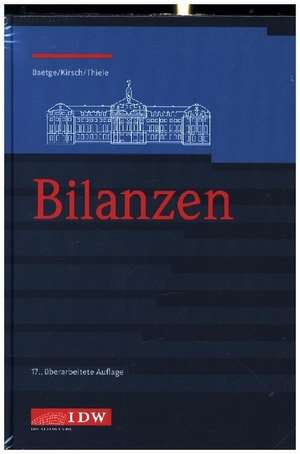 Bilanzen de Jörg Baetge