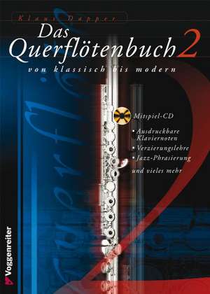 Das Querflötenbuch 2 - Mit CD de Klaus Dapper