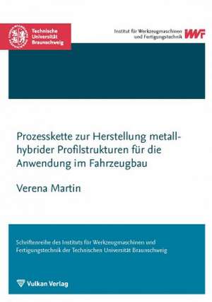 Prozesskette zur Herstellung metallhybrider Profilstrukturen für die Anwendung im Fahrzeugbau de Verena Martin