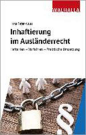 Inhaftierung im Ausländerrecht de Hans-Peter Welte