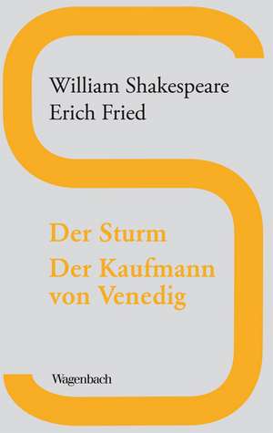 Der Sturm / Der Kaufmann von Venedig de William Shakespeare