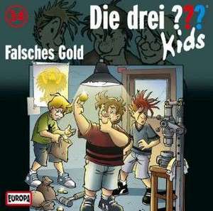 Die drei ??? Kids 34. Falsches Gold (drei Fragezeichen) CD de Ulf Blanck