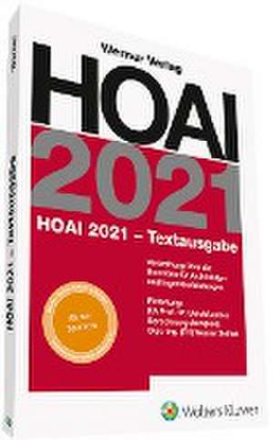 HOAI 2021 - Textausgabe de Ulrich Locher