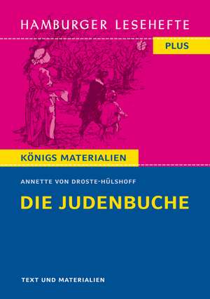 Die Judenbuche (Textausgabe) de Annette von Droste-Hülshoff