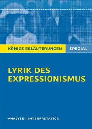 Lyrik des Expressionismus de Gudrun Blecken