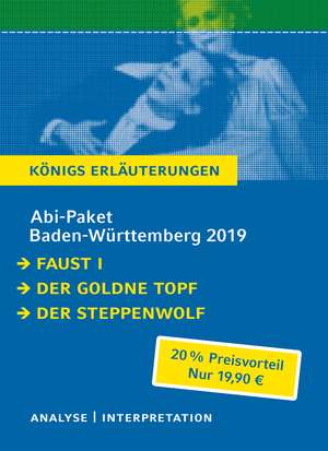 Abitur Baden-Württemberg 2019 /2020 - Königs Erläuterungen Paket de Johann Wolfgang von Goethe