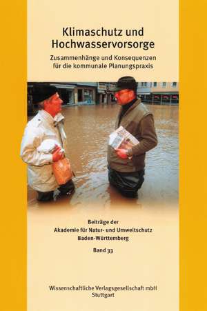 Klimaschutz und Hochwasservorsorge de Claus-Peter Hutter