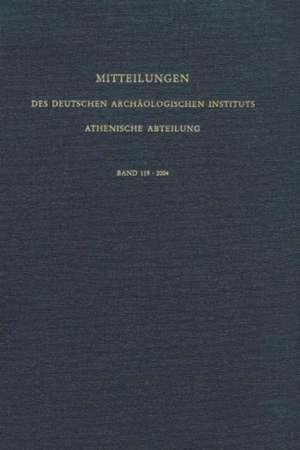 Mitteilungen des Deutschen Archäologischen Instituts, Athenische Abteilung