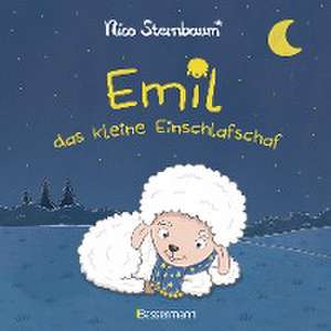 Emil das kleine Einschlafschaf. Eine Gutenachtgeschichte zum Vorlesen und Betrachten. Pappbilderbuch ab 18 Monaten. Vom Autor von "Schüttel den Apfelbaum" de Nico Sternbaum