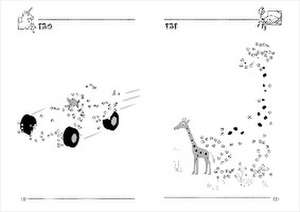 Punkt zu Punkt. Zeichnen für Kinder. Zahlen von 1 bis 100. Ab 5 Jahren de Jo Moon