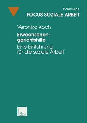 Erwachsenengerichtshilfe: Eine Einführung für die soziale Arbeit de Veronika Koch