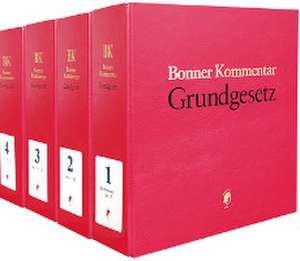 Bonner Kommentar zum Grundgesetz in 25 Ordnern de Wolfgang Kahl