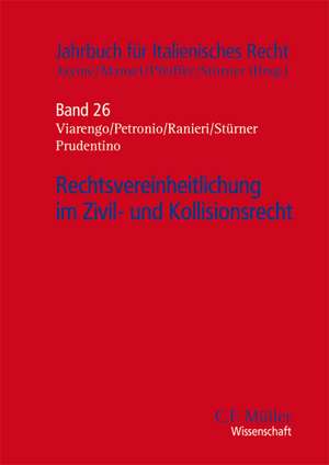 Rechtsvereinheitlichung im Zivil- und Kollisionsrecht de Erik Jayme