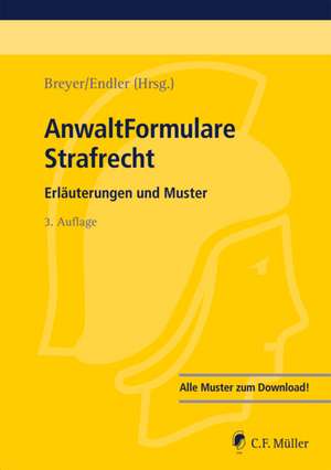 AnwaltFormulare Strafrecht de Steffen Breyer