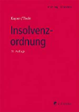 Insolvenzordnung de Godehard Kayser