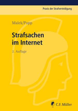 Strafsachen im Internet de Klaus Malek