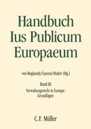 Ius Publicum Europaeum 3 de ARMIN VON BOGDANDY