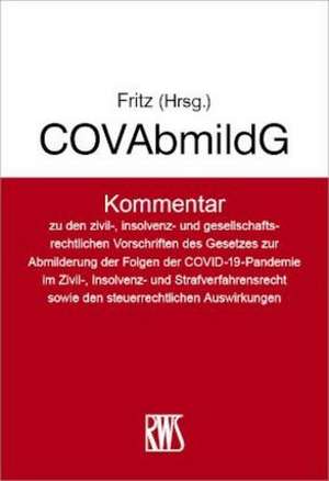 COVAbmildG de Daniel Friedemann Fritz