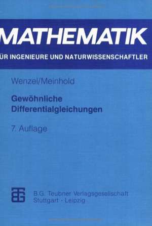 Gewöhnliche Differentialgleichungen de Horst Wenzel