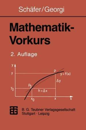 Mathematik-Vorkurs: Übungs- und Arbeitsbuch für Studienanfänger de Wolfgang Schäfer