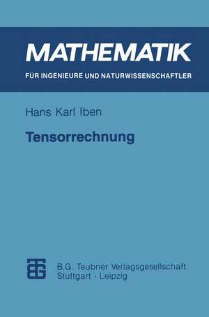 Tensorrechnung de Hans Karl Iben