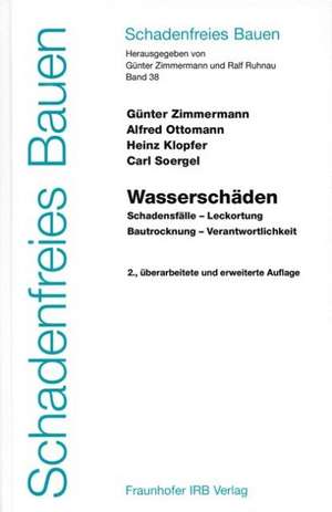 Wasserschäden de Günter Zimmermann