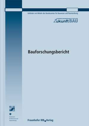 Elektronische Gebäude- und Anlagen-Checkliste als Basis für die Berechnung nach DIN V 18599. Abschlussbericht de Heike Erhorn-Kluttig