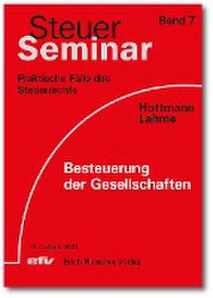 Besteuerung der Gesellschaften de Jürgen Hottmann