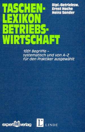 Taschenlexikon Betriebswirtschaft de Ernst Hache