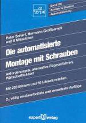 Die automatisierte Montage mit Schrauben de Peter Scharf